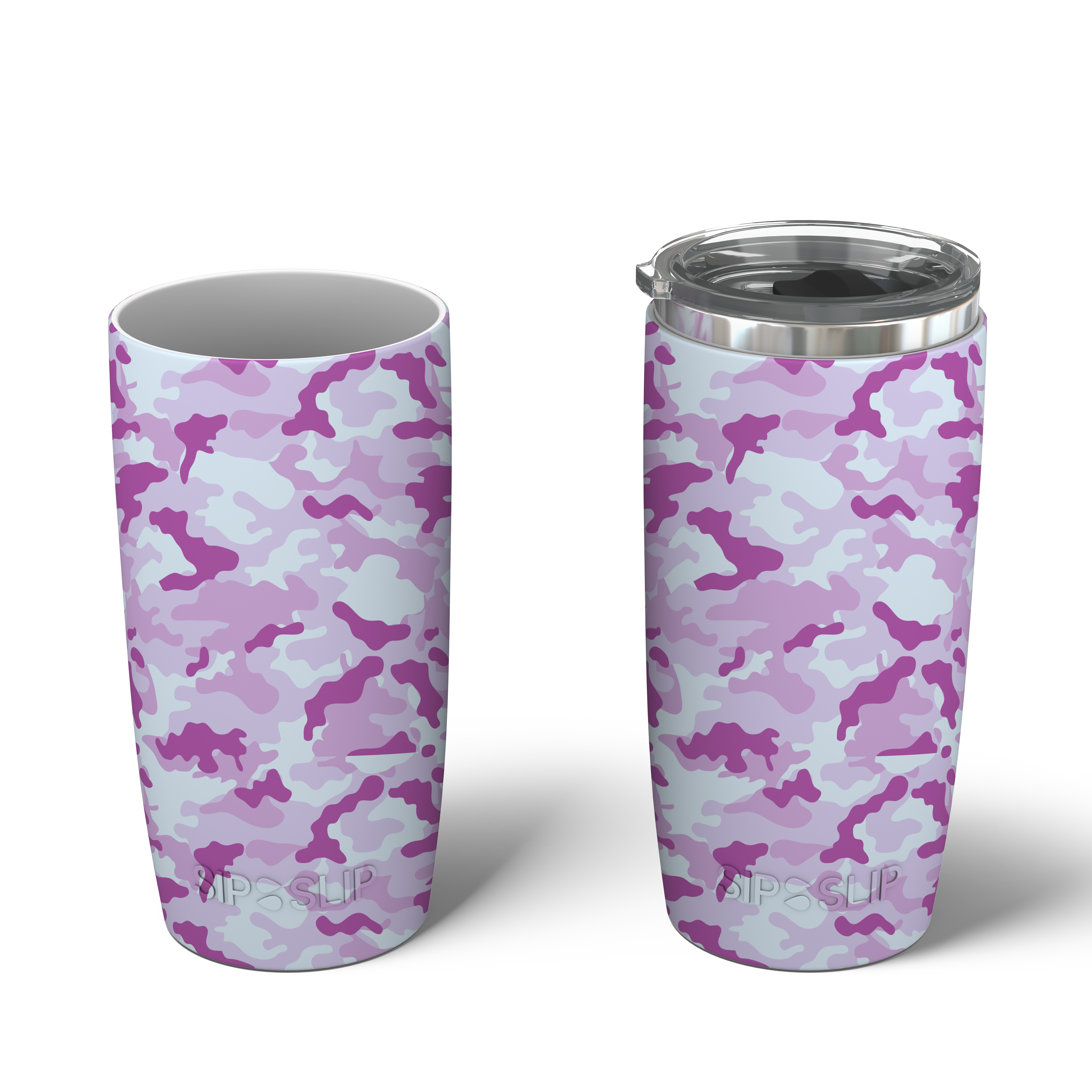 Carefree Camo Sip Slip 20 30oz Silicon Tumbler Sleeve for Yeti RT
